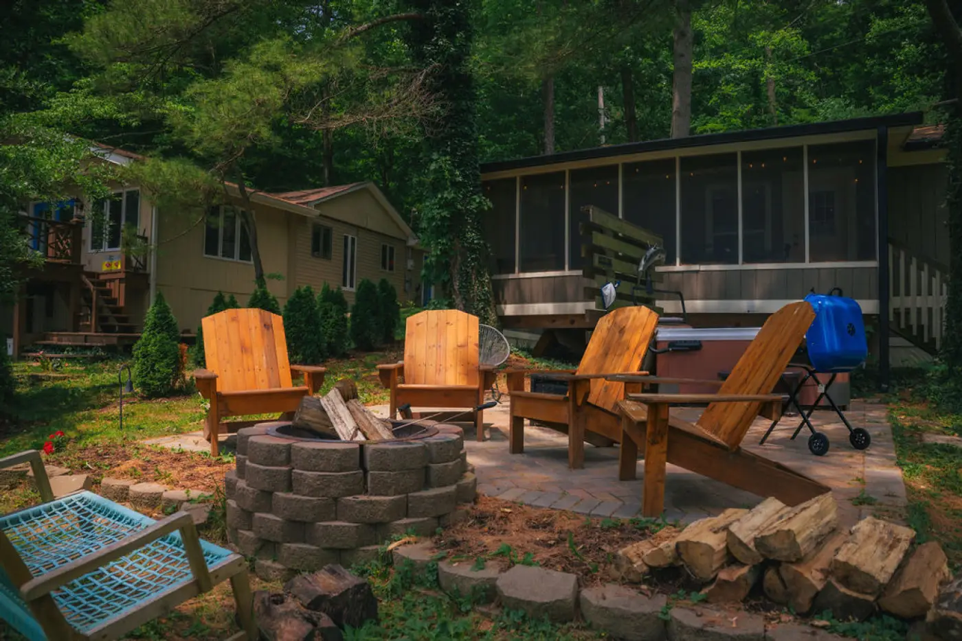 Photo 4 of The Cozy Cabin — Lakefront with a Hot Tub