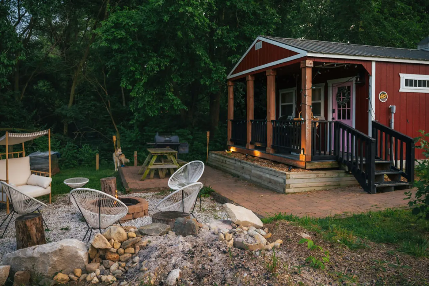 Photo 3 of Ruby’s Red Cabin — Hot Tub & Horses