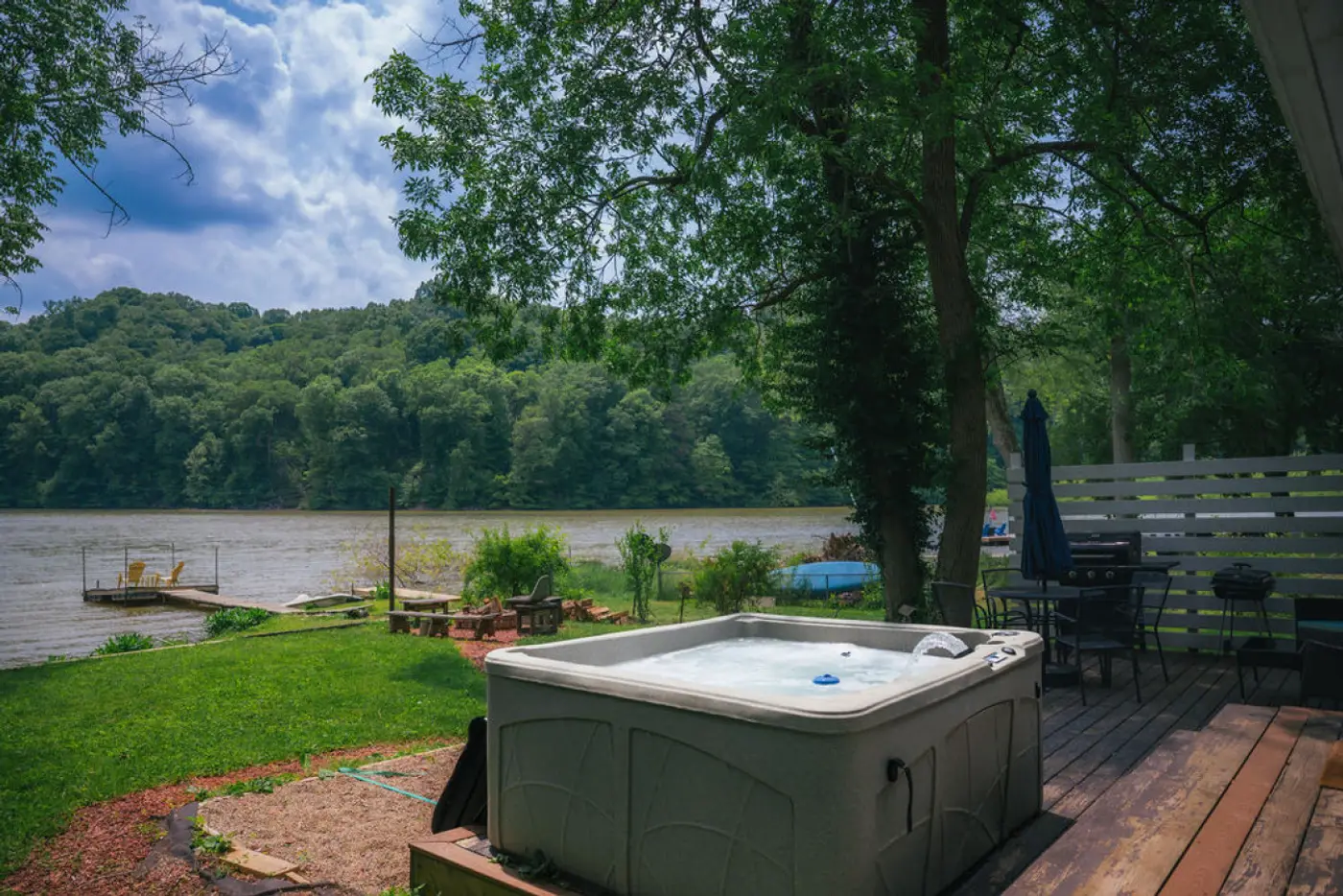 Photo 2 of The Peaceful Cabin — Lakefront Fire Pit & Dock