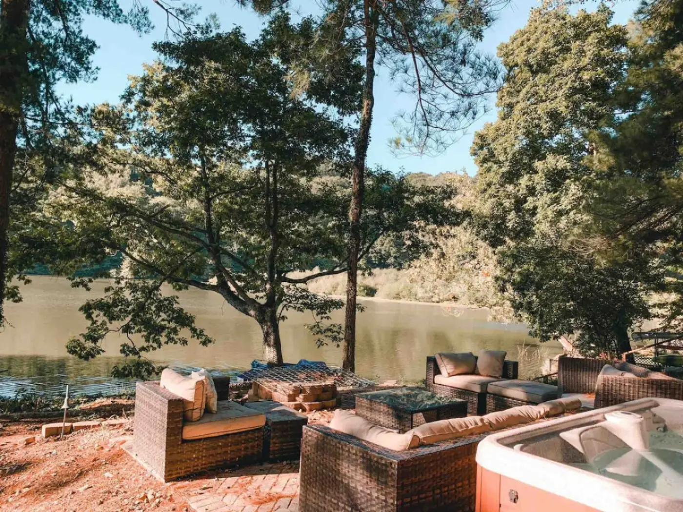 Photo 3 of Two Lakefront Cabins — Side by Side, Sleeps 16