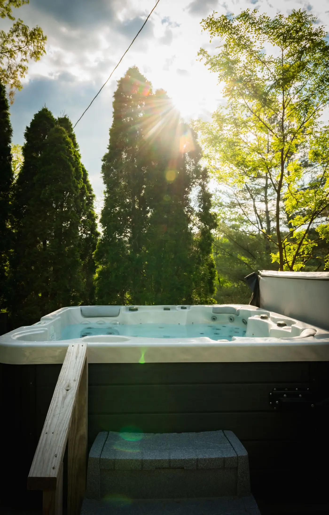 Photo 2 of Nestled in Nirvana — Lakefront Cabin with Hot Tub