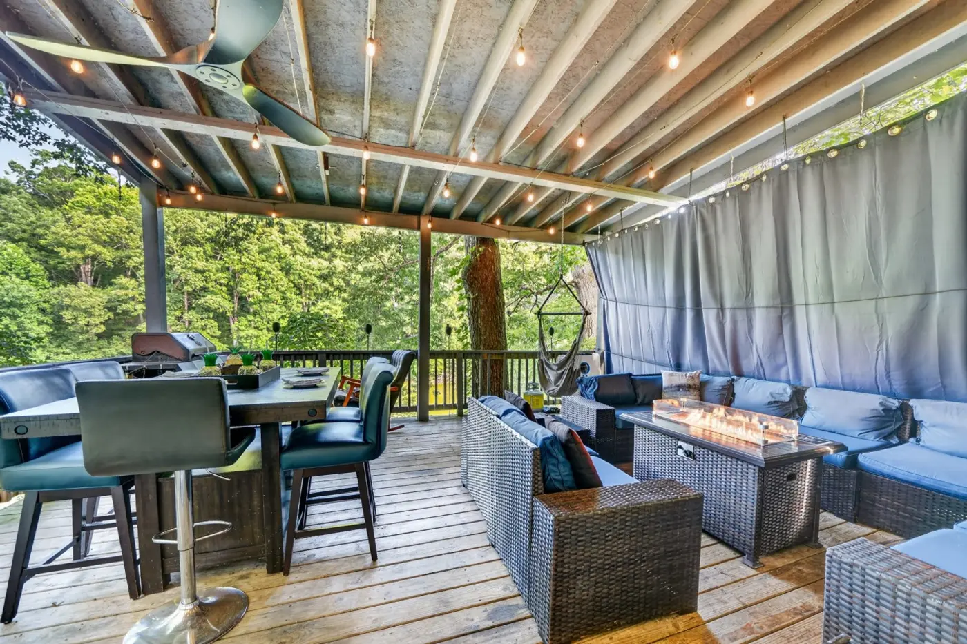 Photo 4 of Nestled in Nirvana — Lakefront Cabin with Hot Tub