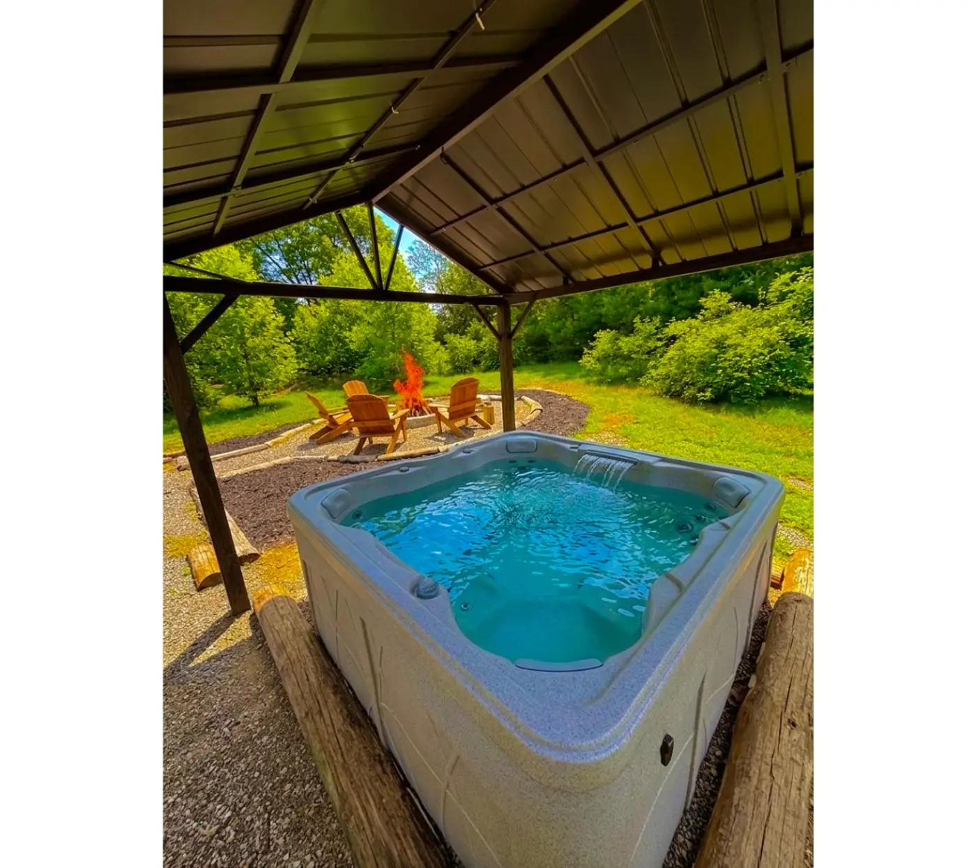 Photo 2 of Little Lantern Cabin — Hot Tub on the Farm