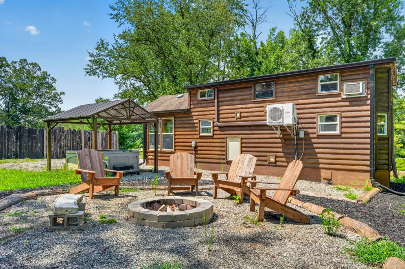 Photo 20 of Little Lantern Cabin — Hot Tub on the Farm