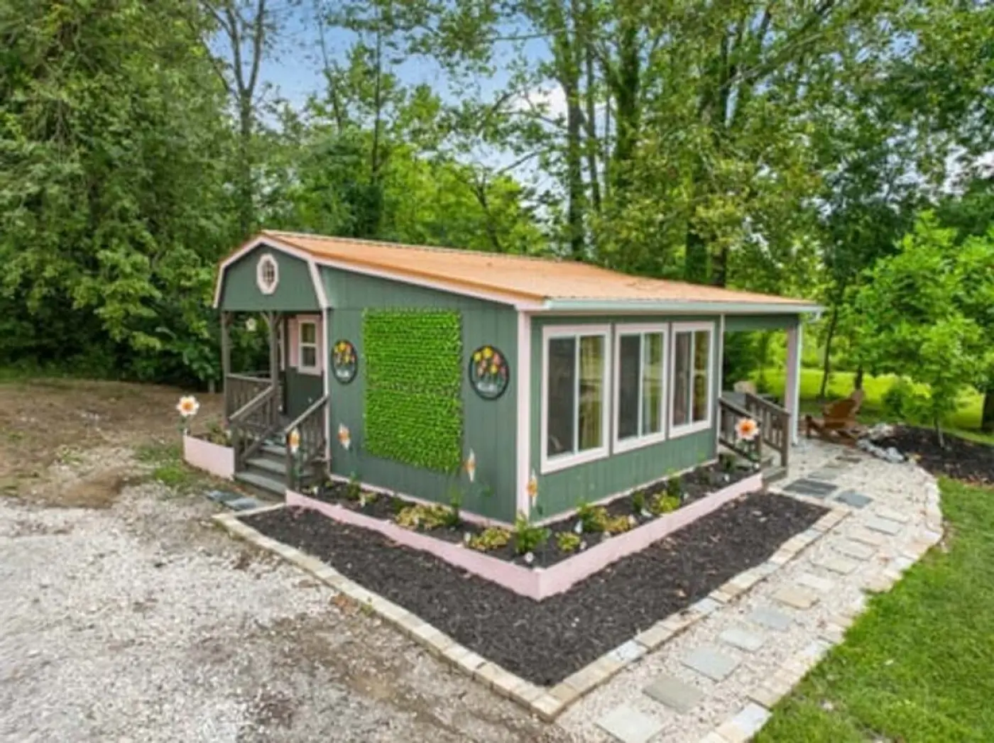 Photo 15 of Rosey Rodeo — Tiny Cabin with Hot Tub & Lake Views